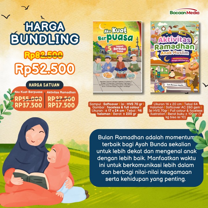 PO BUNDLING BUKU AKTIVITAS RAMADHAN DAN ANAK KUAT BERPUASA