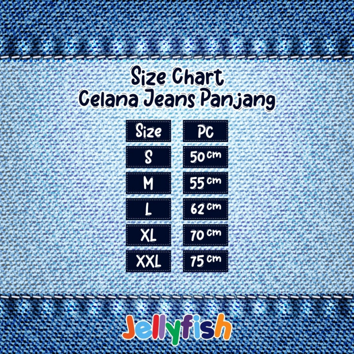 CELANA JEANS PANJANG  BY JELLYFISH