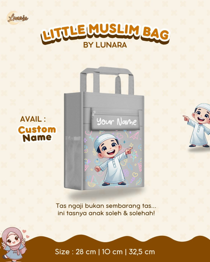 PO LITTLE MUSLIM BAG BY LUNARA