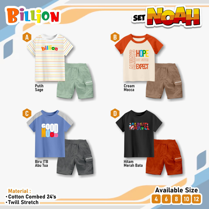 PO SET NOAH BY BILLION 