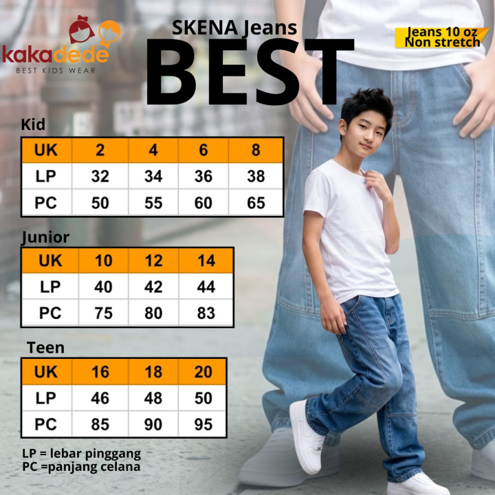 PO JEANS BEST SKENA BY KAKADEDE