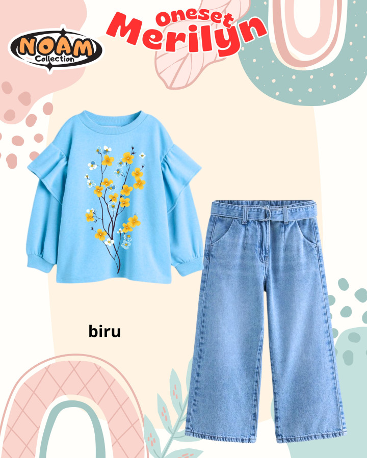 PO MERILYN ONESET (KIDS) BY NOAM