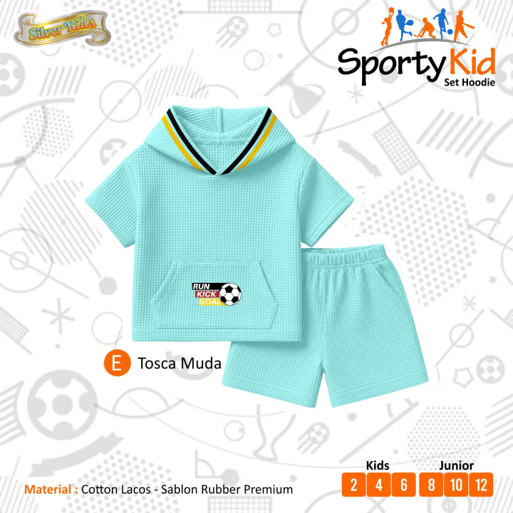 PO SET HOODIE SPORTY KIDS BOY BY SILVERKIDS