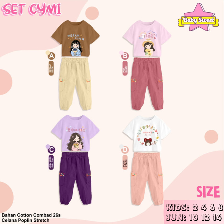 PO SET CYMI (JUN) BY BABY SWEET