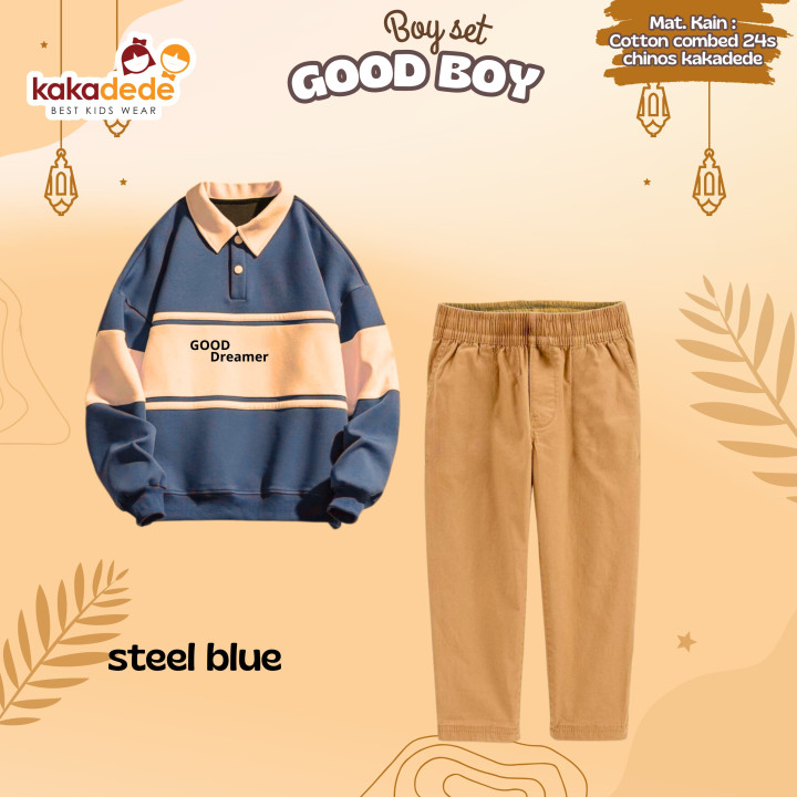 PO BOY SET GOOD BOY (TEEN) BY KAKADEDE