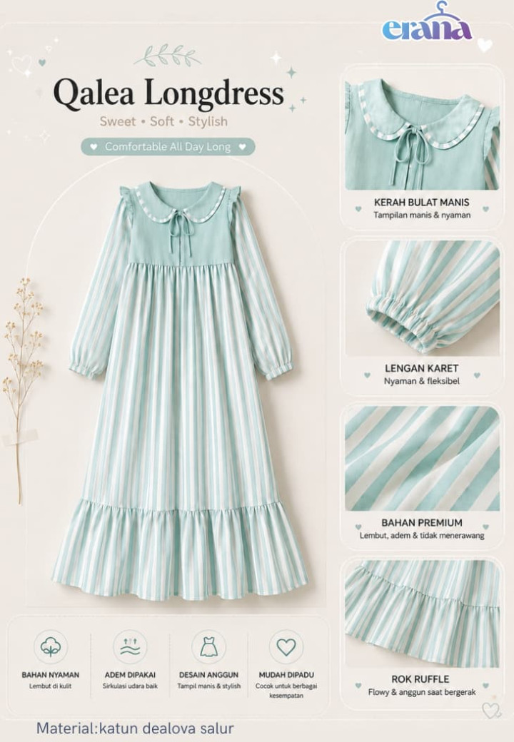 PO QALEA LONGDRESS BY ERENA