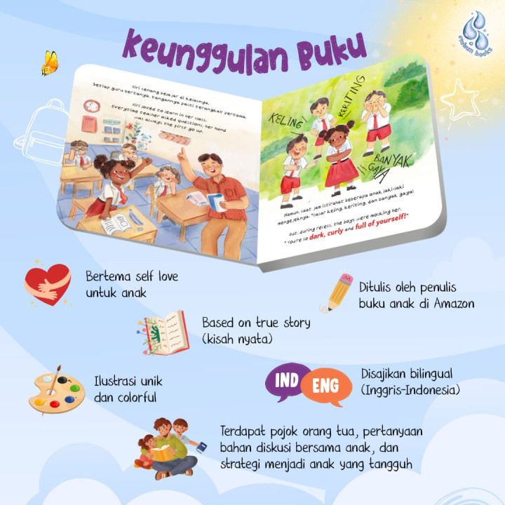 PO BUKU KELING KERITING BATCH 1 BY EMBUN BOOKS