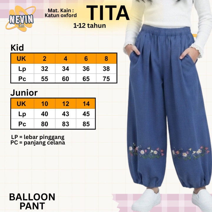 PO TITA BALLOON PANT BY NEVIN