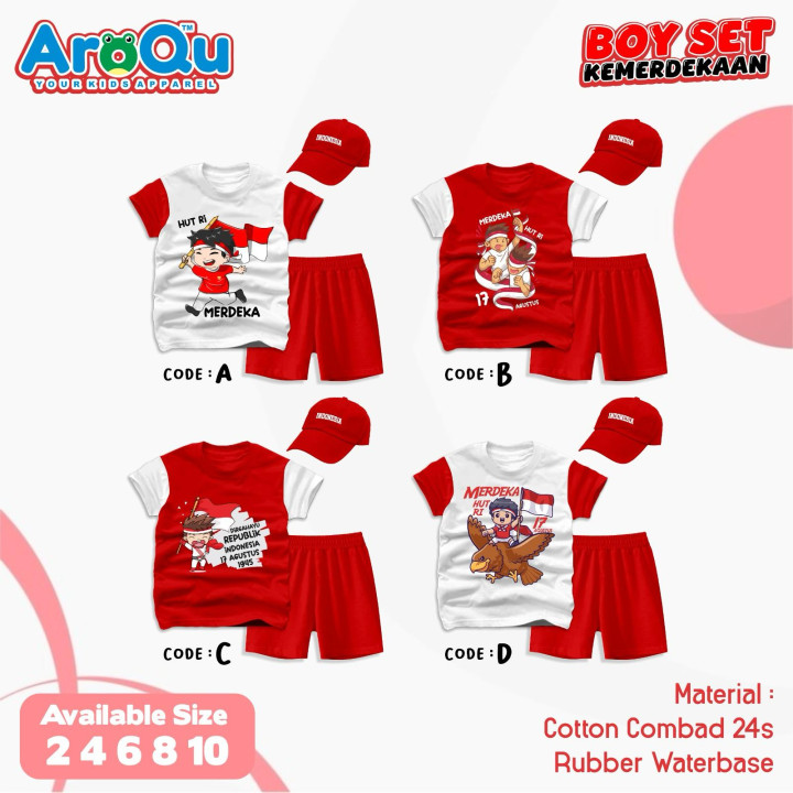 PO BOY SET KEMERDEKAAN BY AROQU