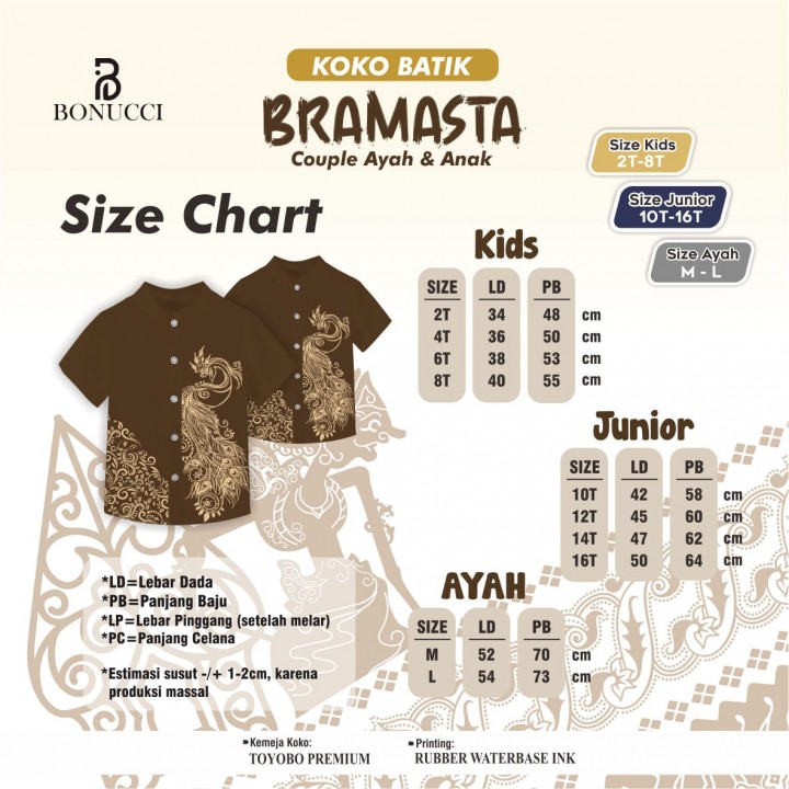 PO KOKO BATIK BRAMASTA (KIDS) BY BONUCCI