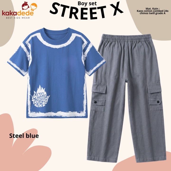 PO BOY SET STREET X (JUNTEEN) BY KAKADEDE 