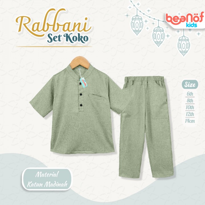 RABBANI SETELAN KOKO BY BEANOF KIDS