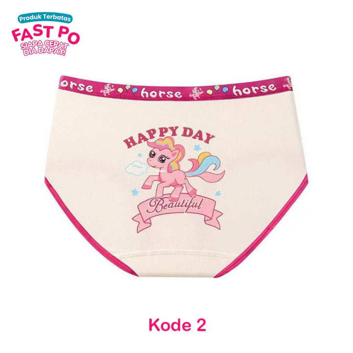 FAST PO SHIZUKA GIRL UNDERWEAR (LITTLE PONY SERIES)