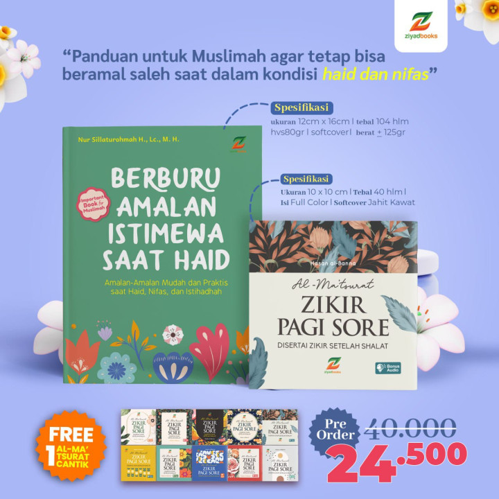 PO BUKU BERBURU AMALAN ISTIMEWA SAAT HAID BY ZIYADBOOKS