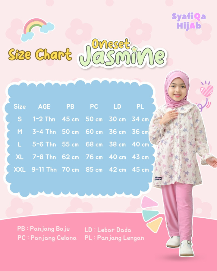 PO ONESET JASMINE BY SYAFIQA