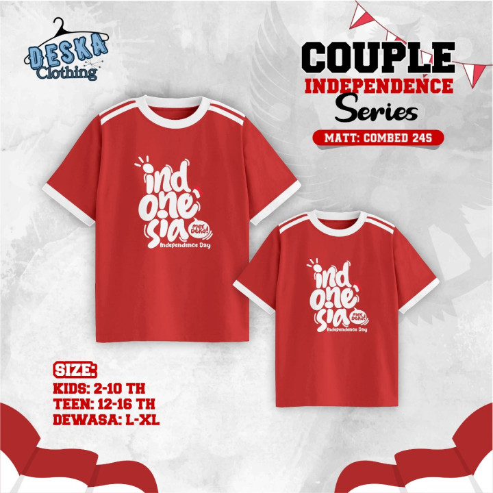 PO COUPLE INDEPENDENCE SERIES (DEWASA)  BY DESKA CLOTHING