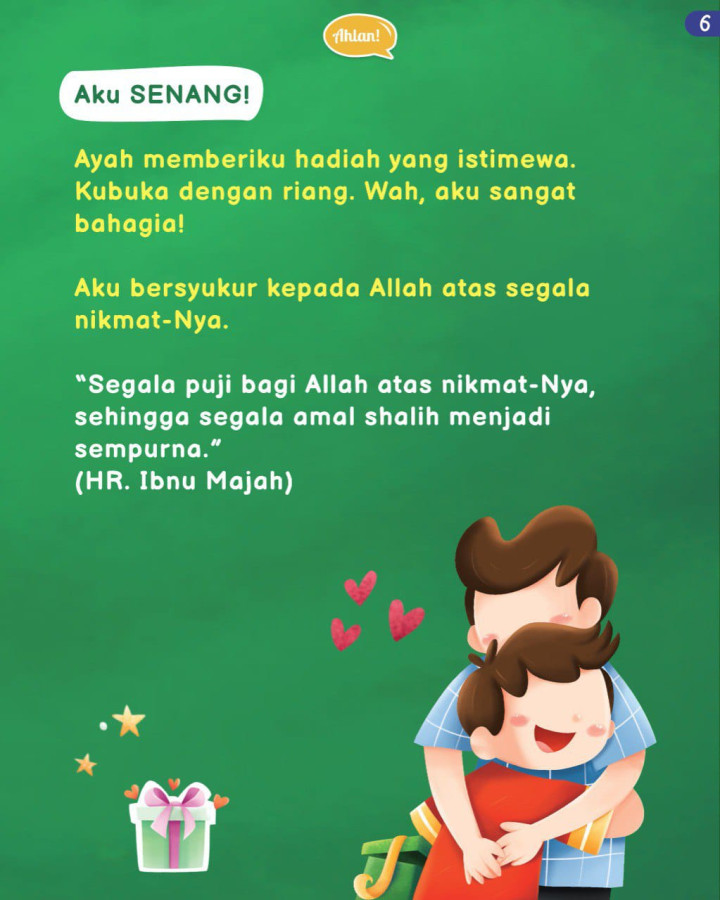 PO BUKU PO ANAK MUSLIM BELAJAR EMOSI - AHLAN