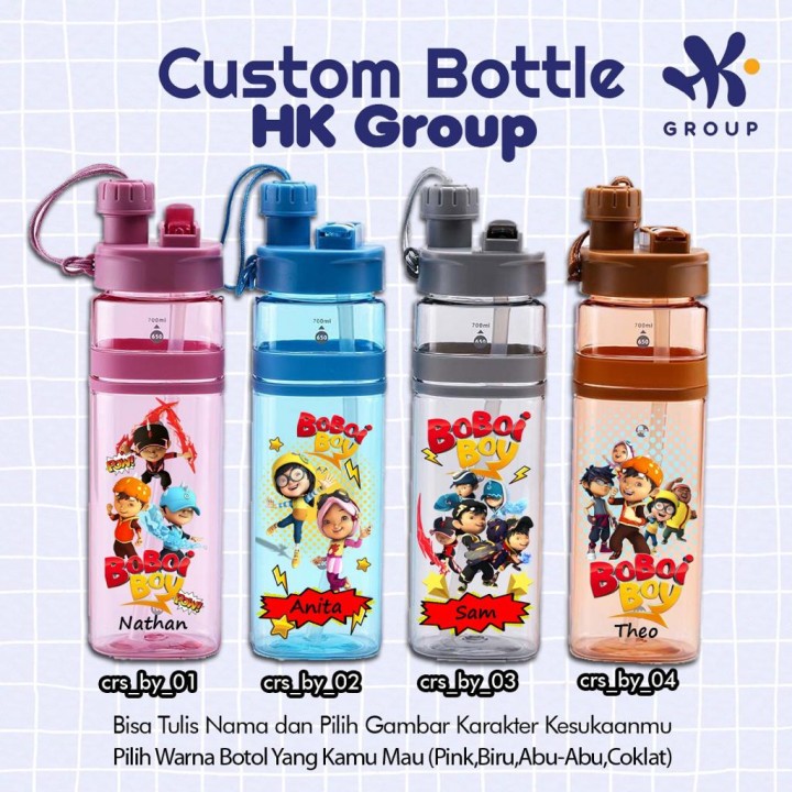 CUSTOM BOTTLE MINUM 2IN1 PACKING PLASTIK BATCH 2