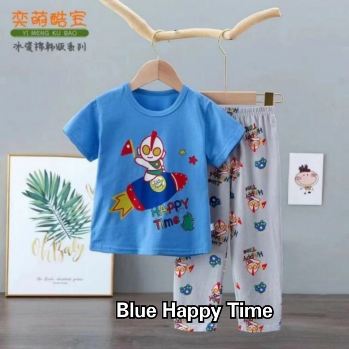 MOOSE SET PIYAMA PENDEK PANJANG SERI 2