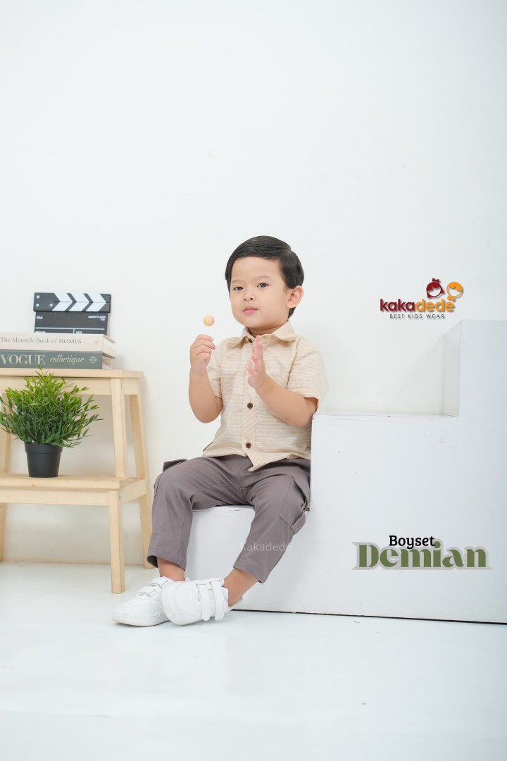 PO BOY SET DEMIAN KIDS BY KAKADEDE