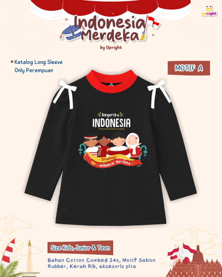 PO INDONESIA MERDEKA SERIES 2026 TSHIRT BY UPRIGHT