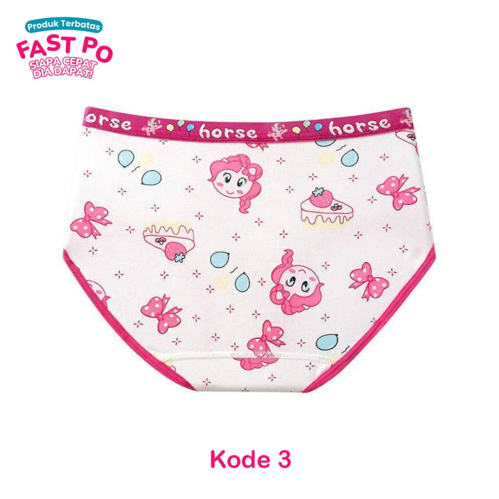 FAST PO SHIZUKA GIRL UNDERWEAR (LITTLE PONY SERIES)