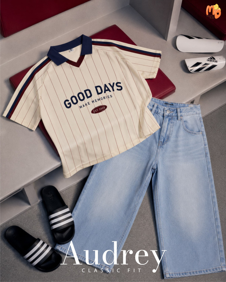 PO ONESET JERSEY AUDREY SPORTY CUSTOM NAMA BY MASTER KIDDOS