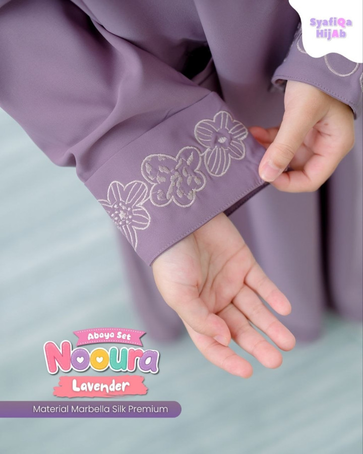 PO ABAYA SET NOURA BY SYAFIQA HIJAB