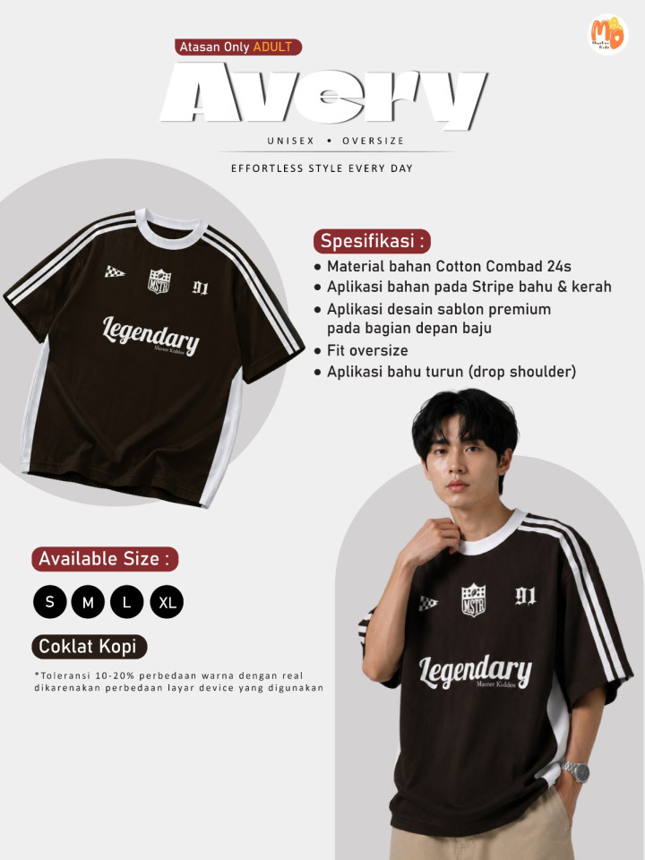 PO AVERY TSHIRT BY MASTER KIDDOS