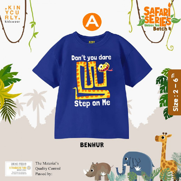 UNISEX TEE SAFARI SERIES BY KINYCURLY