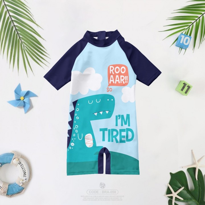 FAST PO LOLLY DIVING BAJU RENANG - DINO SERIES