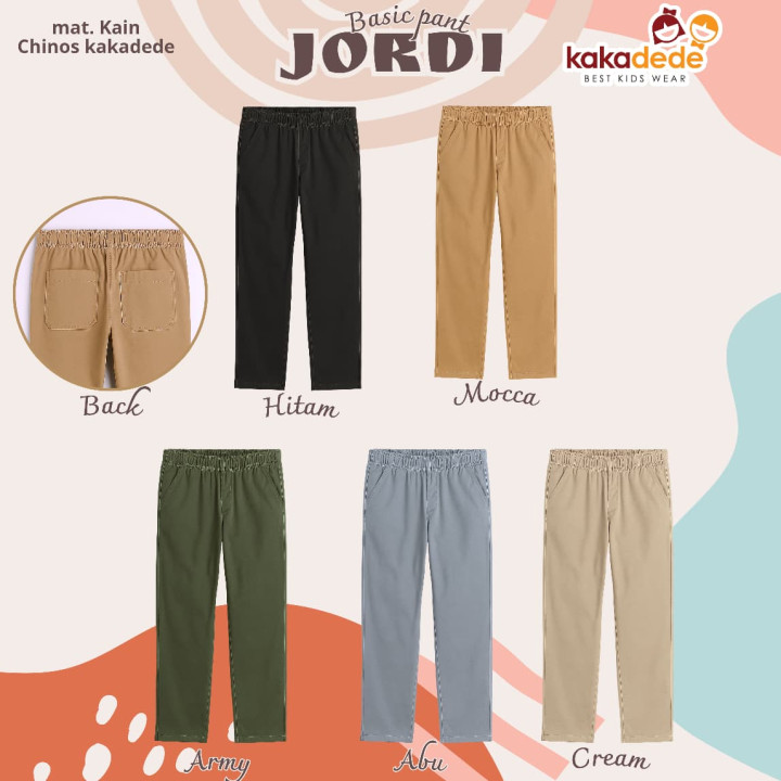PO BASIC PANTS JORDI (JUN) BY KAKADEDE