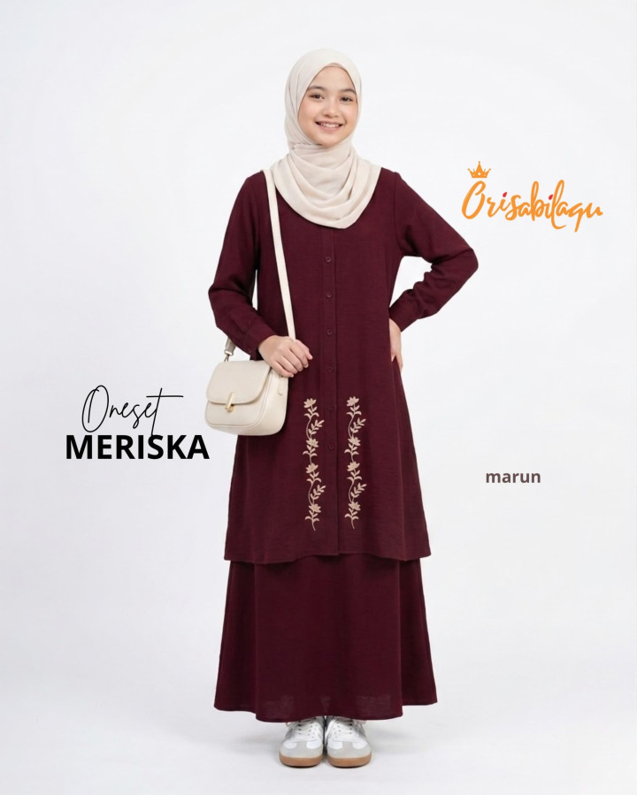 PO MERISKA SET KURUNG BY ORISABILAQU