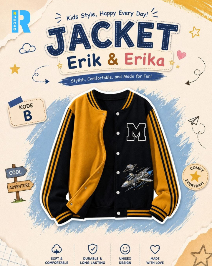 PO JACKET ERIK & ERIKA BY RYUCO