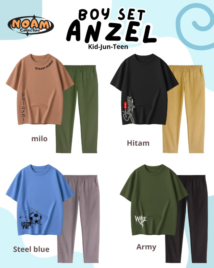 PO BOY SET ANZEL TEEN  BY NOAM