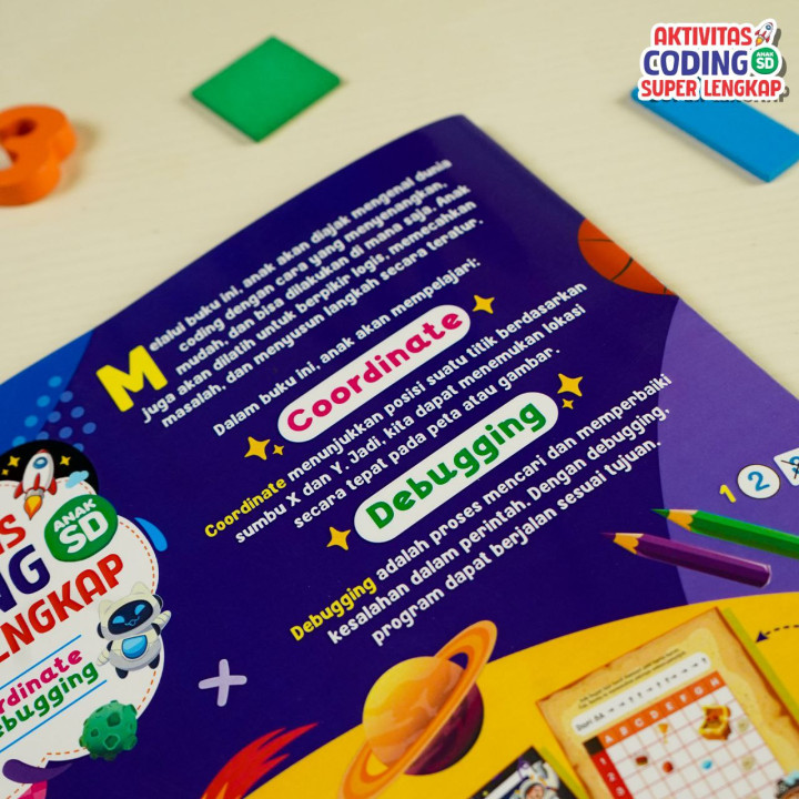 PO AKTIVITAS CODING SUPER LENGKAP SD JILID 1