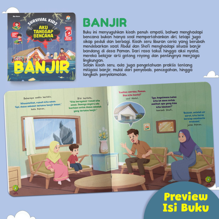 PO BUKU SURVIVAL KIDS AKU TANGGAP BENCANA BY ZIYAD