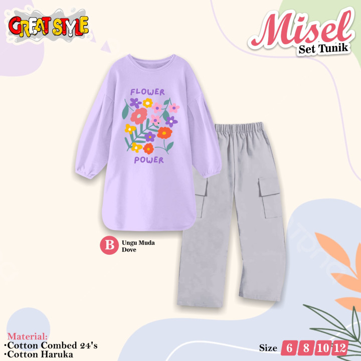 PO SET TUNIK MISEL BY GREAT STYLE