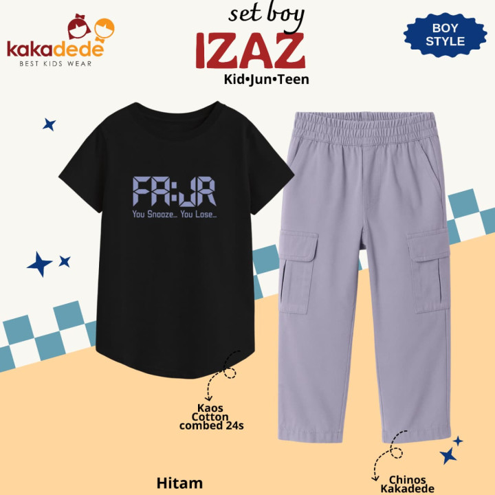 PO SET BOY IZAZ (KIDS) BY KAKADEDE