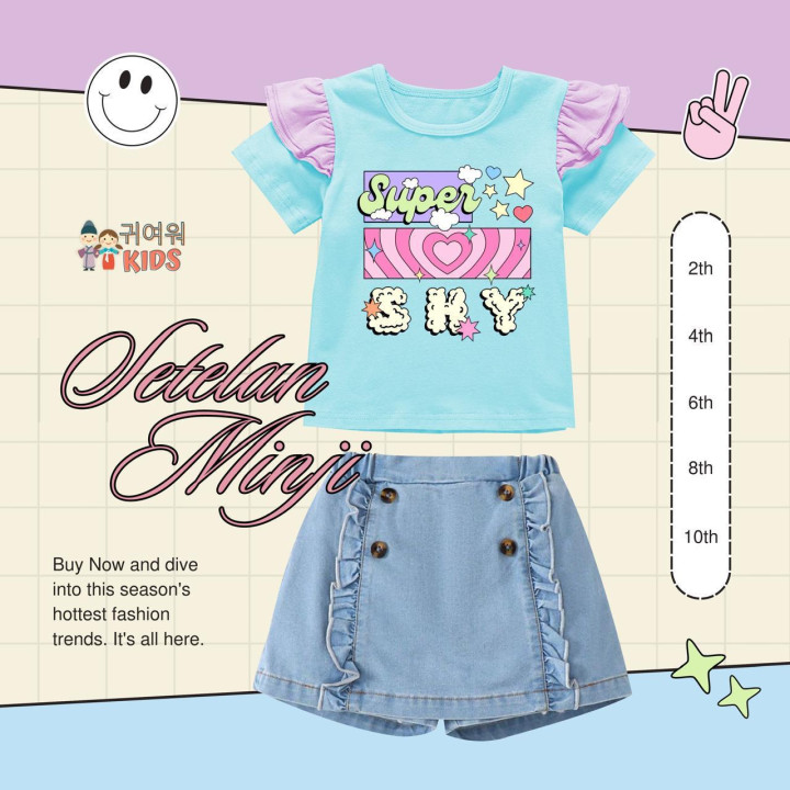PO SETELAN MINJI BY KIYOWO KIDS