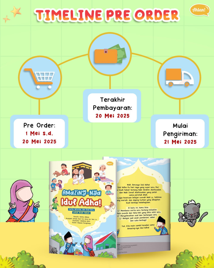 PO BUKU AMAZINGNYA IDUL ADHA