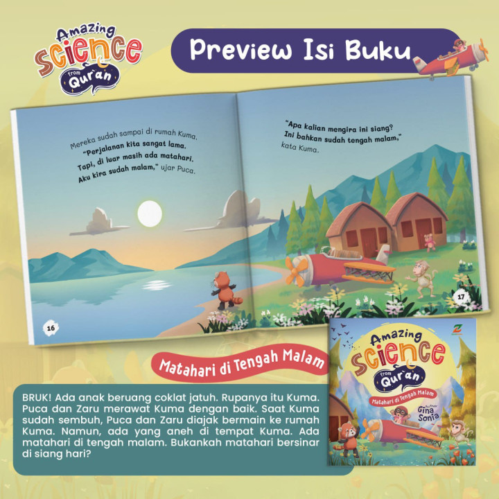 PO BUKU AMAZING SCIENCE FROM QURAN BY ZIYADBOOKS