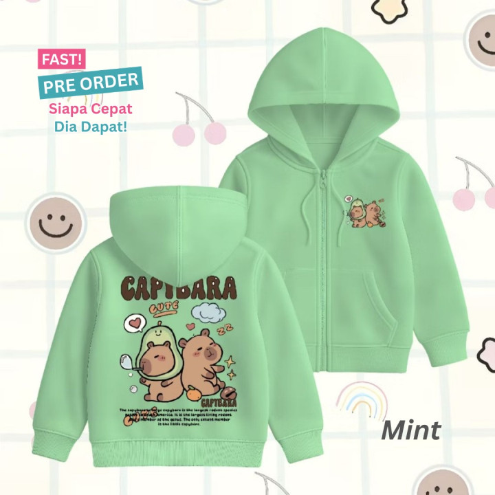 FAST PO CAPYBARA JACKET HOODIE 
