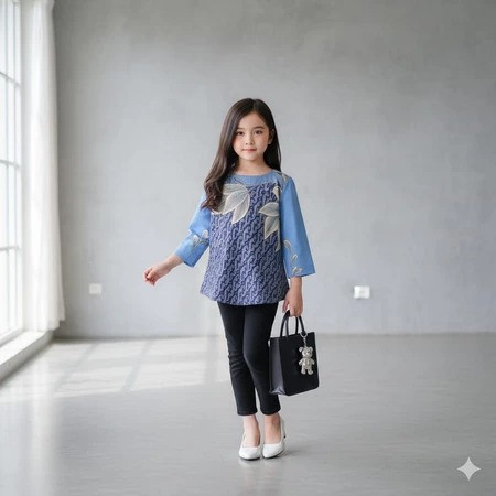 FAST PO ADEEVA BATIK ANAK PEREMPUAN