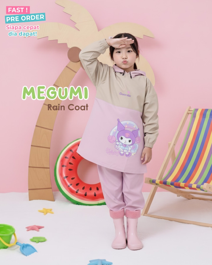 FAST PO MEGUMI RAIN COAT