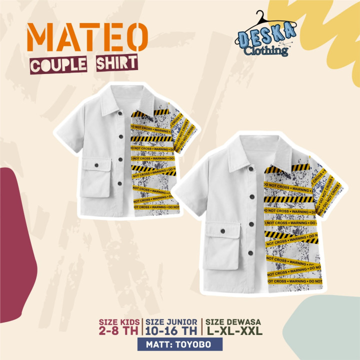 PO MATEO COUPLE SHIRT BY DESKA CLOTING