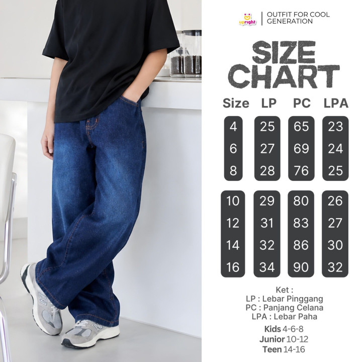 PO ELIO BAGGY JEANS WASHING BY UPRIGHT