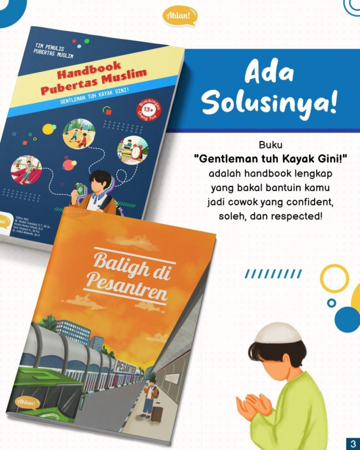 PO HANDBOOK PUBERTAS MUSLIM - AHLAN (Early Bird sampai tgl 22 juli)