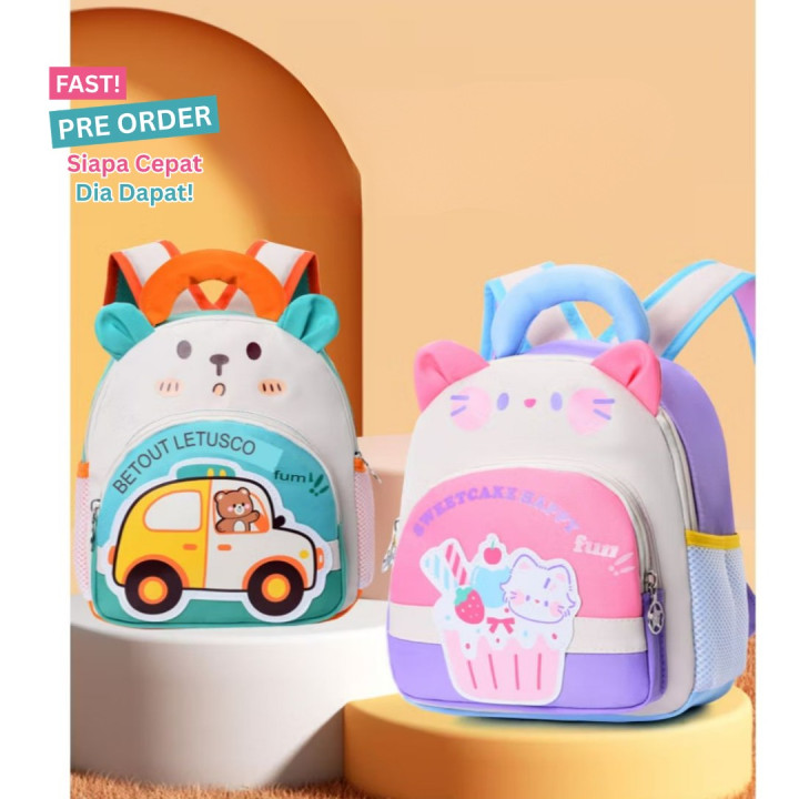 FAST PO CAKE AND CAR BACKPACK 