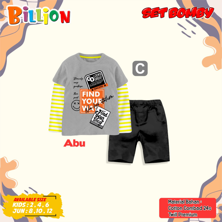 PO SET BOMBY (KIDS) BY BILLION